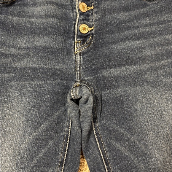 KanCan Dark Blue Flare Jeans - Picture 4 of 6